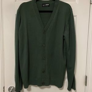 Green Men’s Cardigan (Ardene)